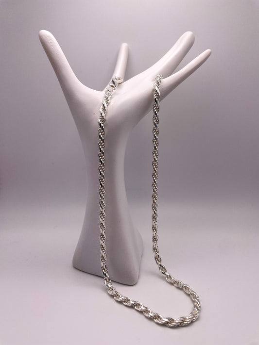 20" Sterling Silver Rope Chain